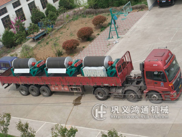 湿式磁选机发货图片