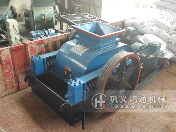 双齿辊破碎机和滚筒筛发往江苏盐城5