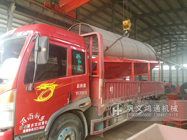 滚笼筛发货现场图片